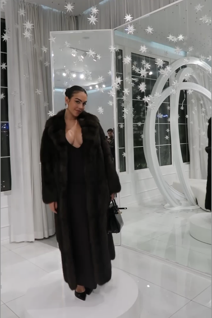 Georgina Rodriguez at Esposa Prive