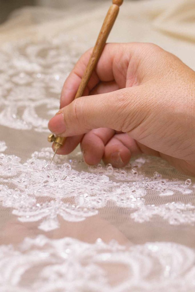 Customize your bridal dress